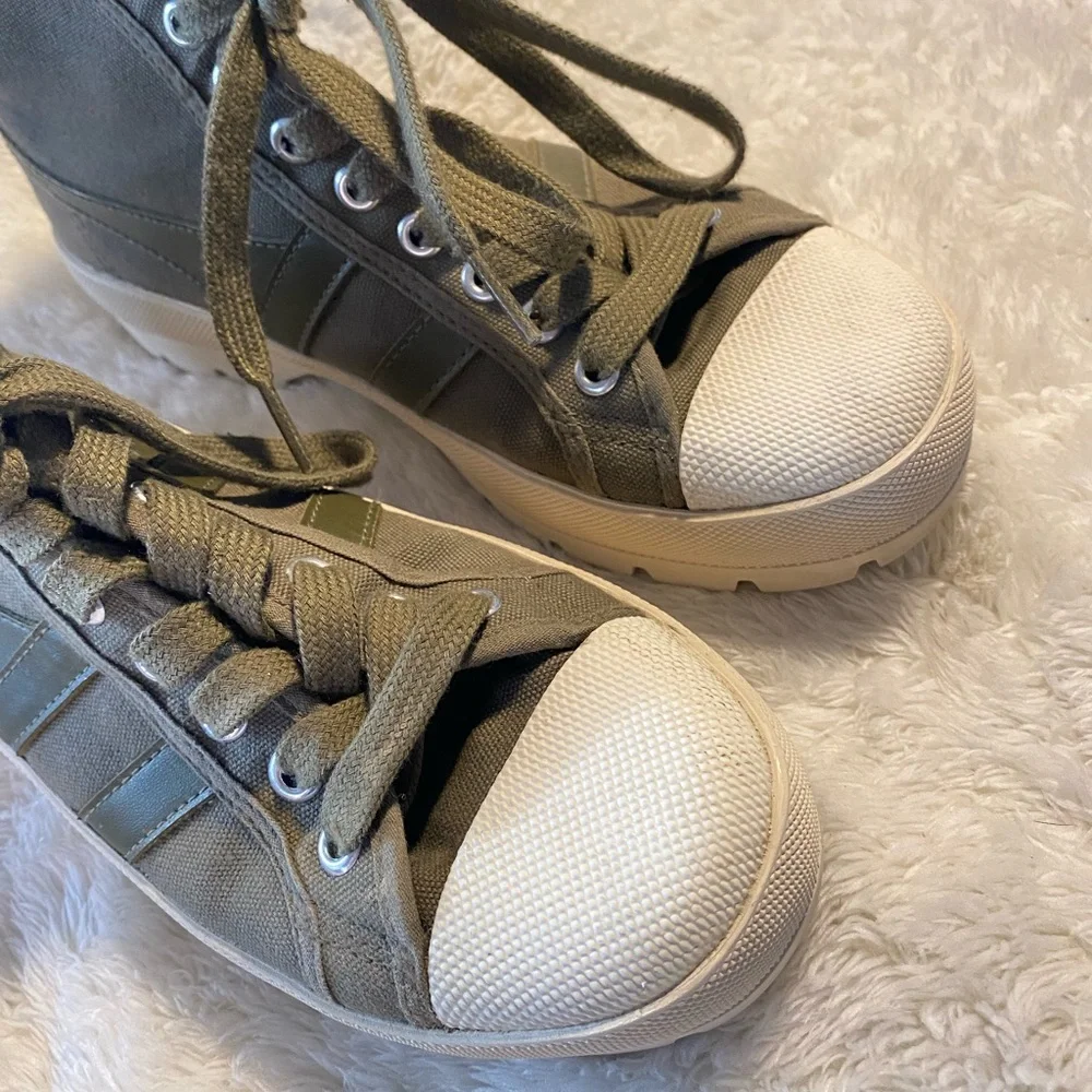 🌟HP🌟GOLA by Anthropologie Coaster Peak High Top Sneaker Bootie Size 5 - Picture 6 of 9